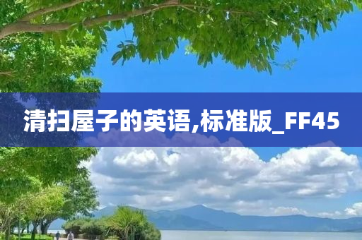 清扫屋子的英语,标准版_FF45