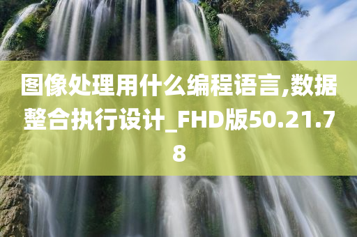 图像处理用什么编程语言,数据整合执行设计_FHD版50.21.78