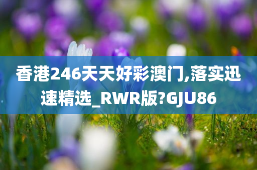 香港246天天好彩澳门,落实迅速精选_RWR版?GJU86