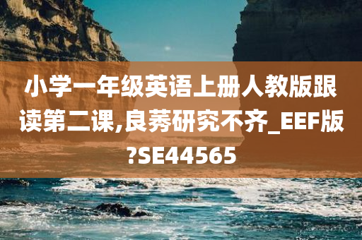 小学一年级英语上册人教版跟读第二课,良莠研究不齐_EEF版?SE44565