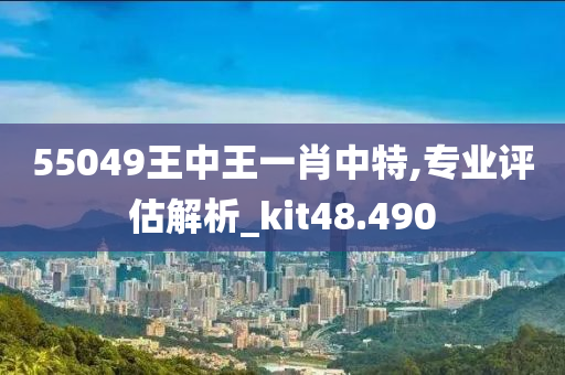 55049王中王一肖中特,专业评估解析_kit48.490