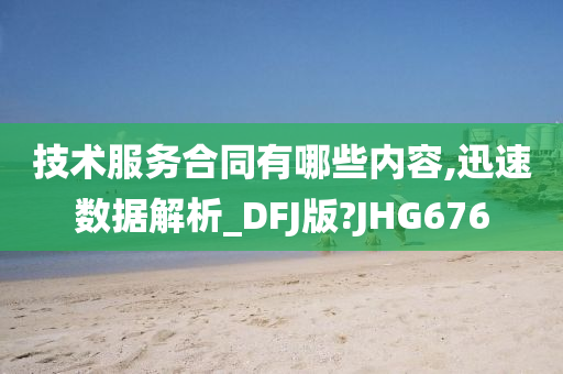 技术服务合同有哪些内容,迅速数据解析_DFJ版?JHG676