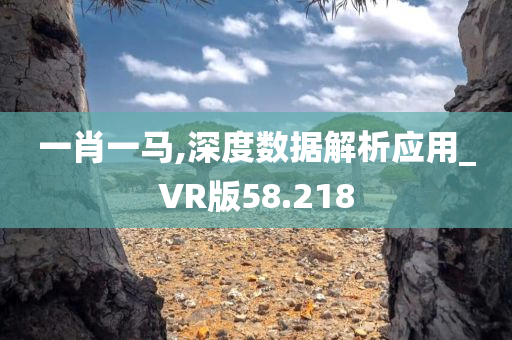 一肖一马,深度数据解析应用_VR版58.218