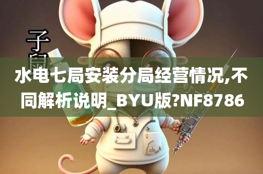 水电七局安装分局经营情况,不同解析说明_BYU版?NF8786