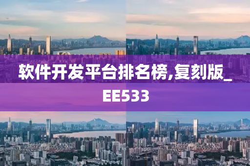 软件开发平台排名榜,复刻版_EE533