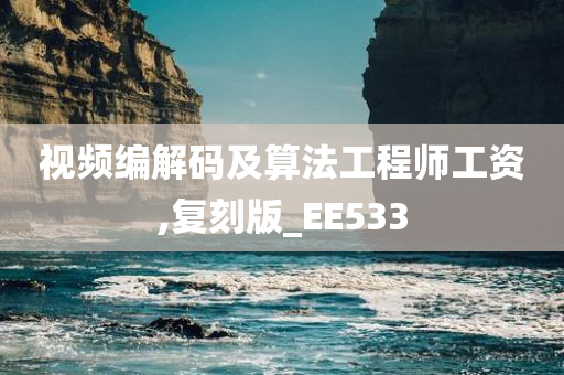 视频编解码及算法工程师工资,复刻版_EE533