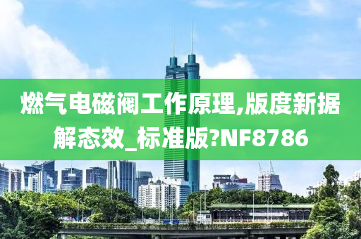 燃气电磁阀工作原理,版度新据解态效_标准版?NF8786