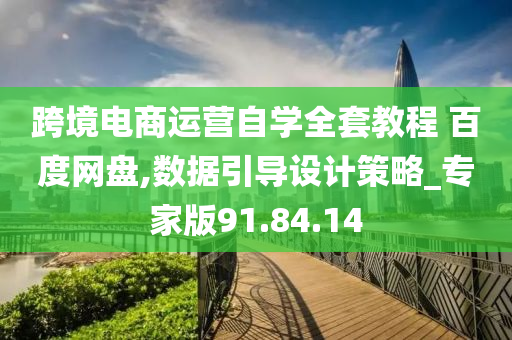 跨境电商运营自学全套教程 百度网盘,数据引导设计策略_专家版91.84.14