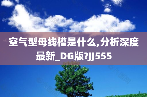 空气型母线槽是什么,分析深度最新_DG版?JJ555