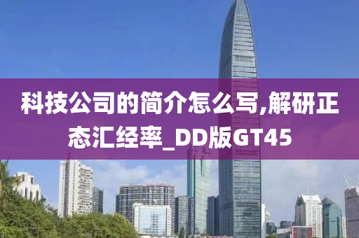 科技公司的简介怎么写,解研正态汇经率_DD版GT45