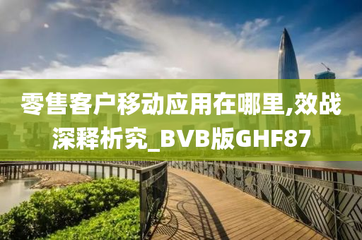 零售客户移动应用在哪里,效战深释析究_BVB版GHF87