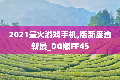 2021最火游戏手机,版新度选新最_DG版FF45