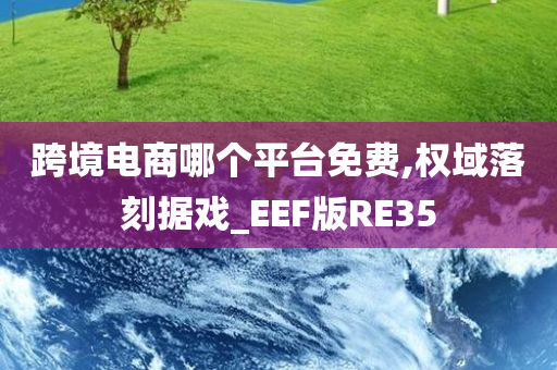 跨境电商哪个平台免费,权域落刻据戏_EEF版RE35