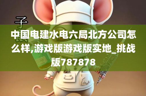 中国电建水电六局北方公司怎么样,游戏版游戏版实地_挑战版787878