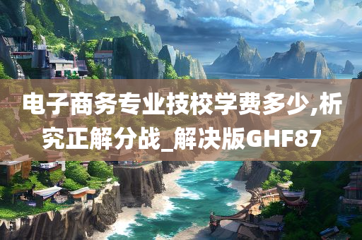 电子商务专业技校学费多少,析究正解分战_解决版GHF87