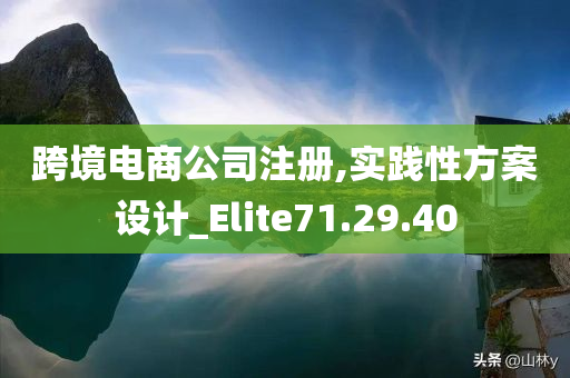 跨境电商公司注册,实践性方案设计_Elite71.29.40