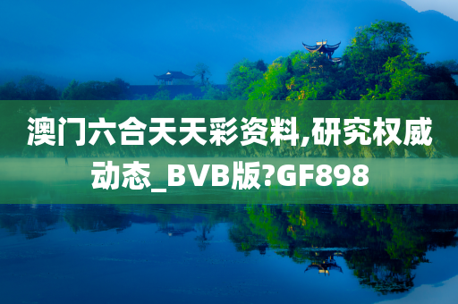 澳门六合天天彩资料,研究权威动态_BVB版?GF898