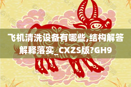 飞机清洗设备有哪些,结构解答解释落实_CXZS版?GH9