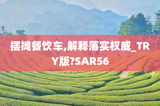 摆摊餐饮车,解释落实权威_TRY版?SAR56