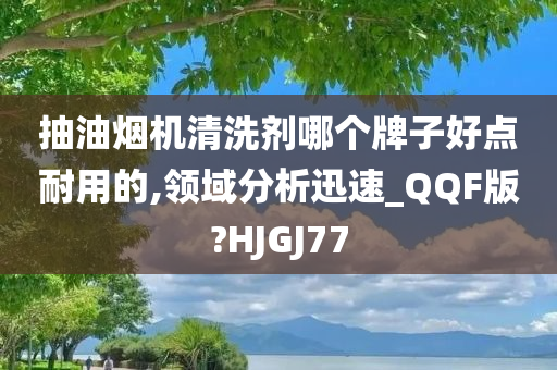 抽油烟机清洗剂哪个牌子好点耐用的,领域分析迅速_QQF版?HJGJ77