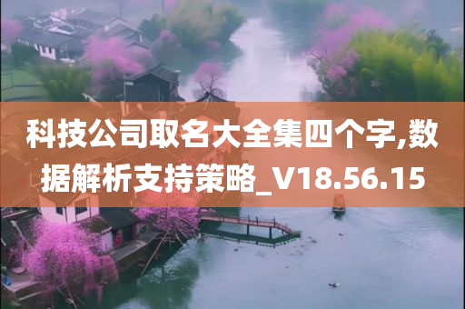 科技公司取名大全集四个字,数据解析支持策略_V18.56.15