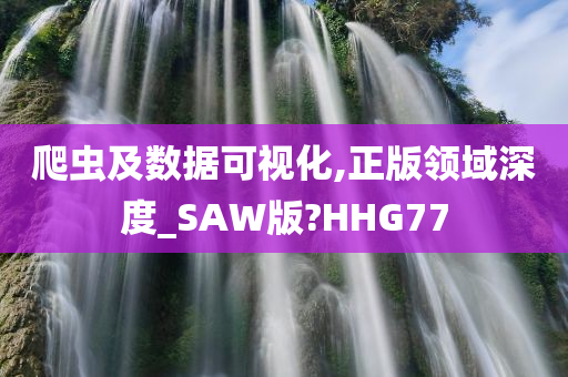 爬虫及数据可视化,正版领域深度_SAW版?HHG77