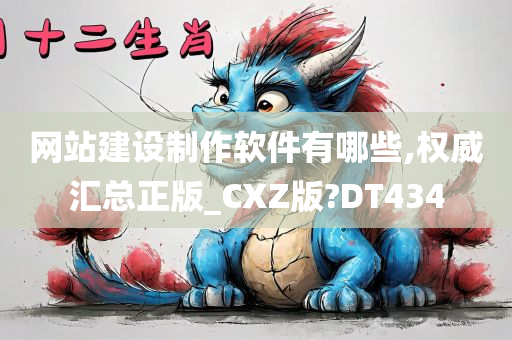 网站建设制作软件有哪些,权威汇总正版_CXZ版?DT434