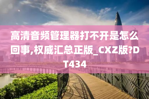 高清音频管理器打不开是怎么回事,权威汇总正版_CXZ版?DT434