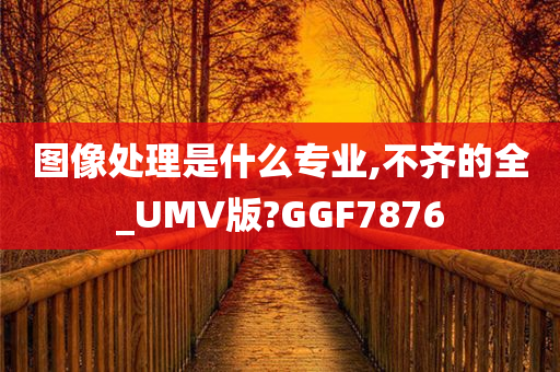 图像处理是什么专业,不齐的全_UMV版?GGF7876