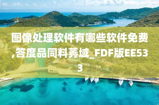 图像处理软件有哪些软件免费,答度品同料莠域_FDF版EE533