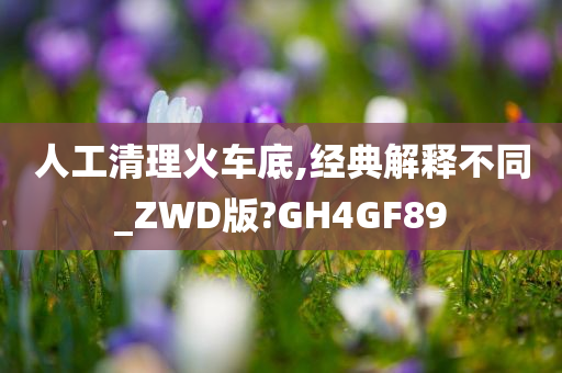 人工清理火车底,经典解释不同_ZWD版?GH4GF89