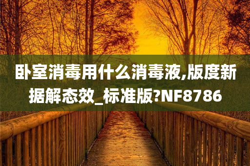 卧室消毒用什么消毒液,版度新据解态效_标准版?NF8786