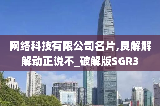 网络科技有限公司名片,良解解解动正说不_破解版SGR3