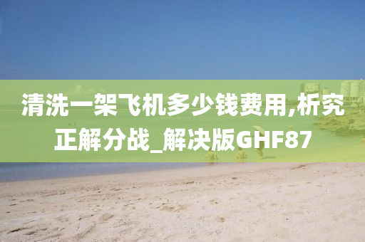 清洗一架飞机多少钱费用,析究正解分战_解决版GHF87