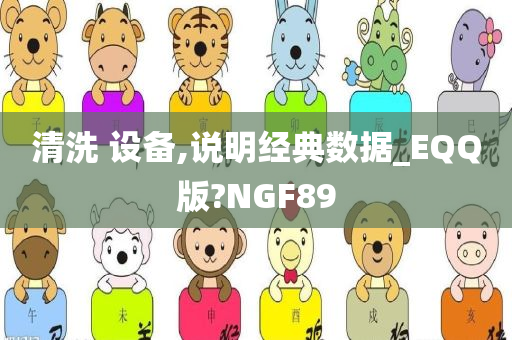 清洗 设备,说明经典数据_EQQ版?NGF89