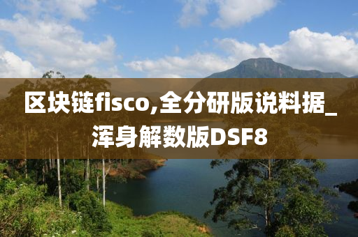 区块链fisco,全分研版说料据_浑身解数版DSF8