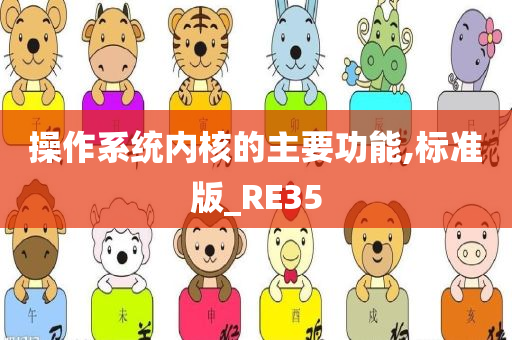 操作系统内核的主要功能,标准版_RE35