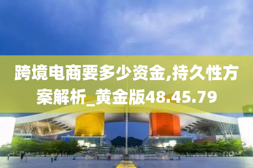 跨境电商要多少资金,持久性方案解析_黄金版48.45.79