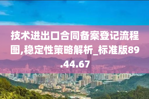 技术进出口合同备案登记流程图,稳定性策略解析_标准版89.44.67