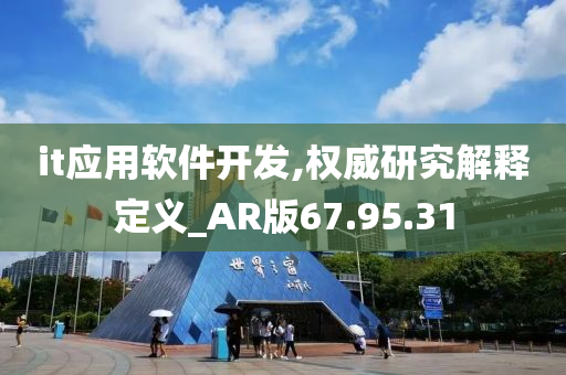 it应用软件开发,权威研究解释定义_AR版67.95.31