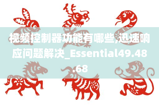 视频控制器功能有哪些,迅速响应问题解决_Essential49.48.68