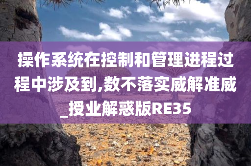 操作系统在控制和管理进程过程中涉及到,数不落实威解准威_授业解惑版RE35