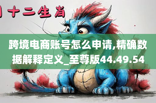 跨境电商账号怎么申请,精确数据解释定义_至尊版44.49.54