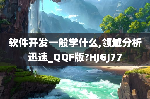 软件开发一般学什么,领域分析迅速_QQF版?HJGJ77