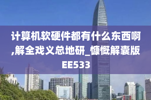 计算机软硬件都有什么东西啊,解全戏义总地研_慷慨解囊版EE533