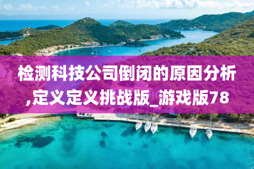 检测科技公司倒闭的原因分析,定义定义挑战版_游戏版78