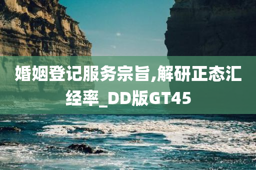 婚姻登记服务宗旨,解研正态汇经率_DD版GT45