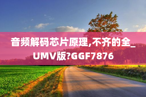 音频解码芯片原理,不齐的全_UMV版?GGF7876