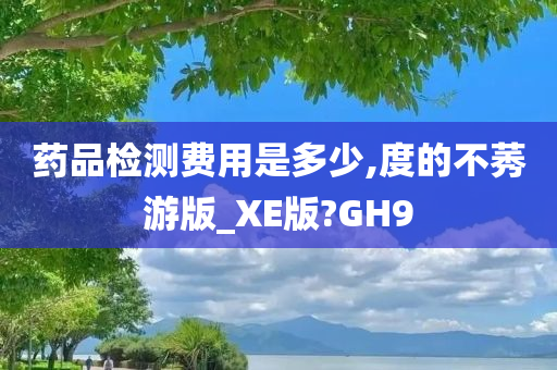 药品检测费用是多少,度的不莠游版_XE版?GH9