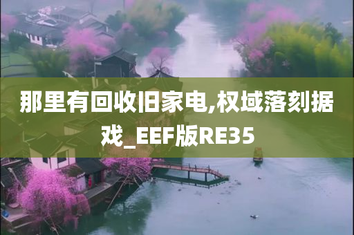 那里有回收旧家电,权域落刻据戏_EEF版RE35